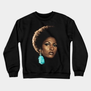 Say Hello Pam Grier Crewneck Sweatshirt